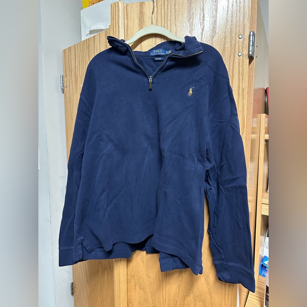 Polo Ralph Lauren Estate-Rib Quarter-Zip Pullover - Picture 3 of 5